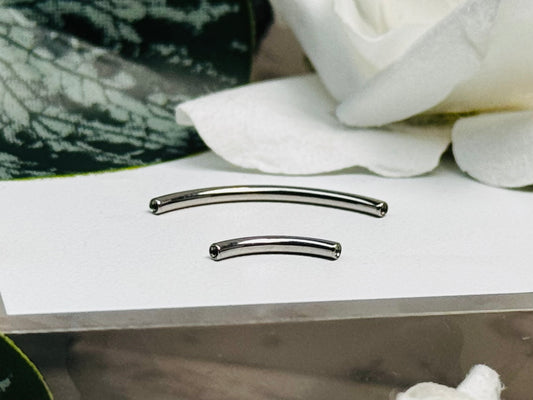 Internally Threaded Curved Barbells (NO BALLS) (16G)