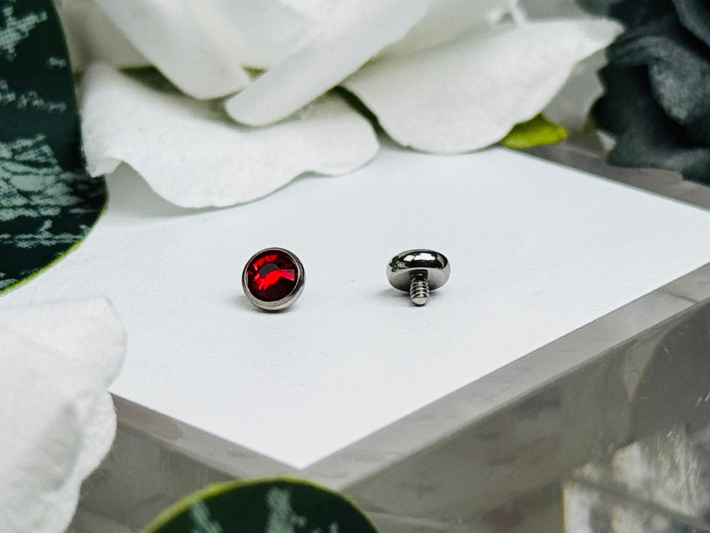 Bezel Set Gem Ends