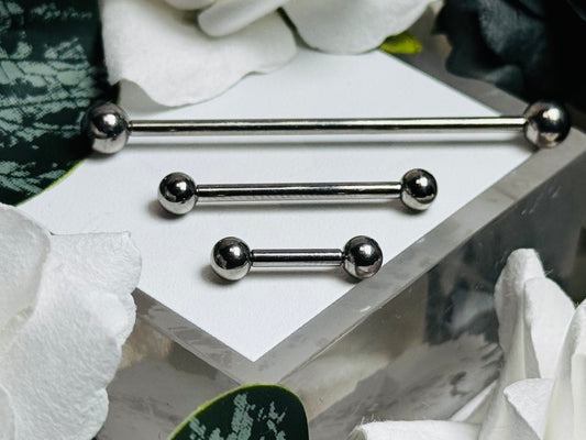 Internally Threaded Barbells (WITH BALLS)