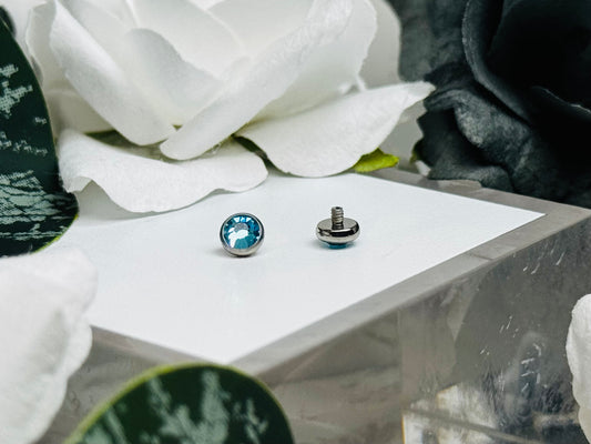 Bezel Set Gem Ends