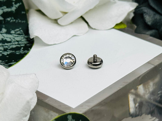 Bezel Set Gem Ends