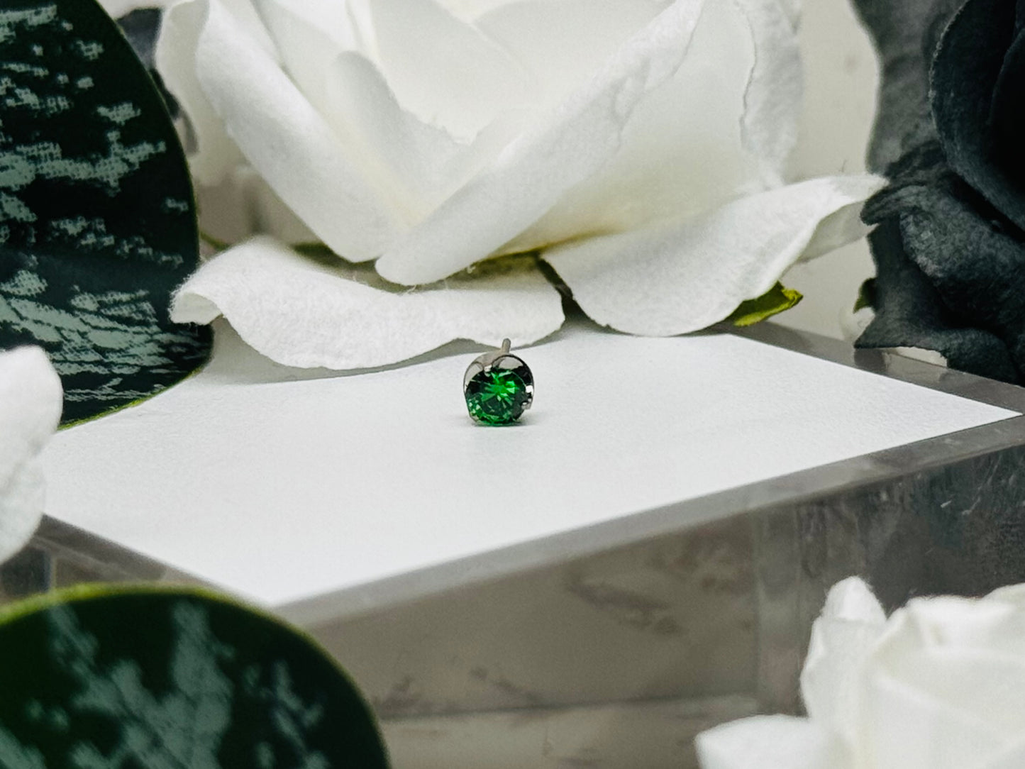 Threadless Round Prong Gems
