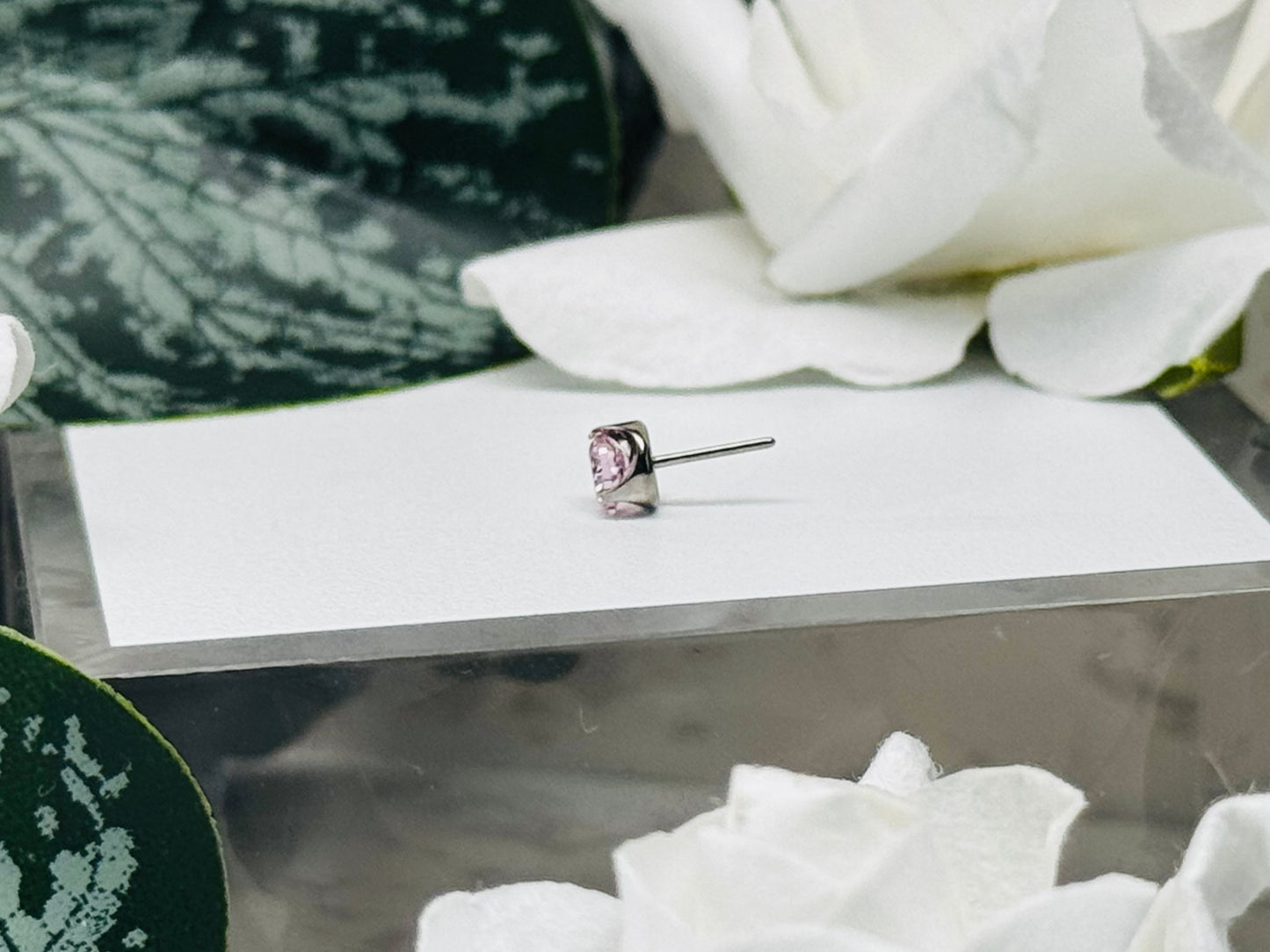 Threadless Round Prong Gems