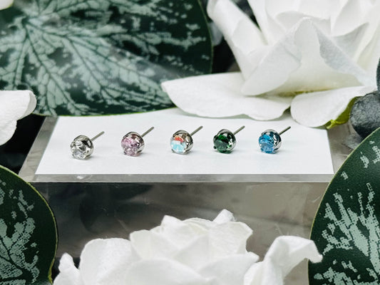 Threadless Round Prong Gems