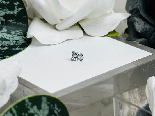 Radiant Pear CZ End